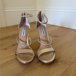 Steve Madden Gold High Heels